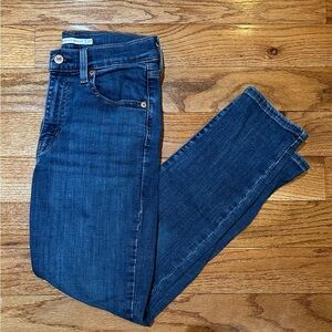 Levi's Blue Straight Leg Jeans Classic Denim